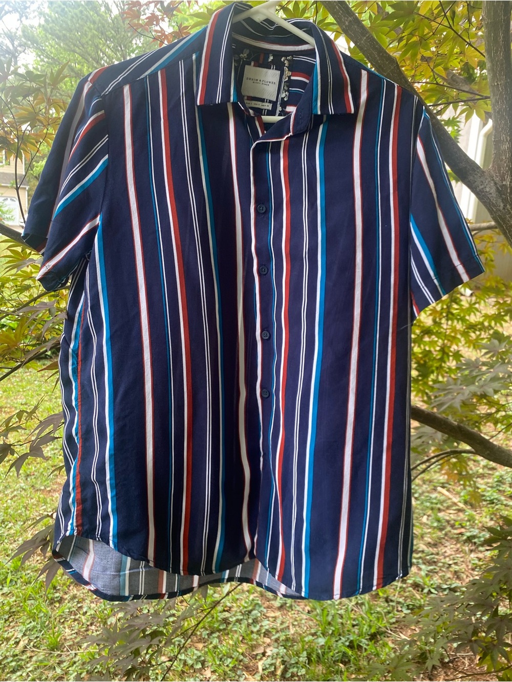 Men’s shirt Denim & Flower Ricky Singh
